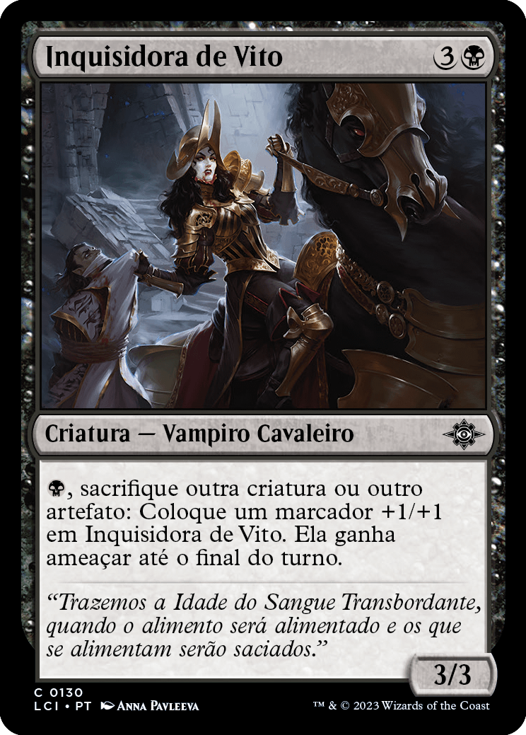 Inquisidora de Vito / Vito's Inquisitor - Magic: The Gathering - MoxLand