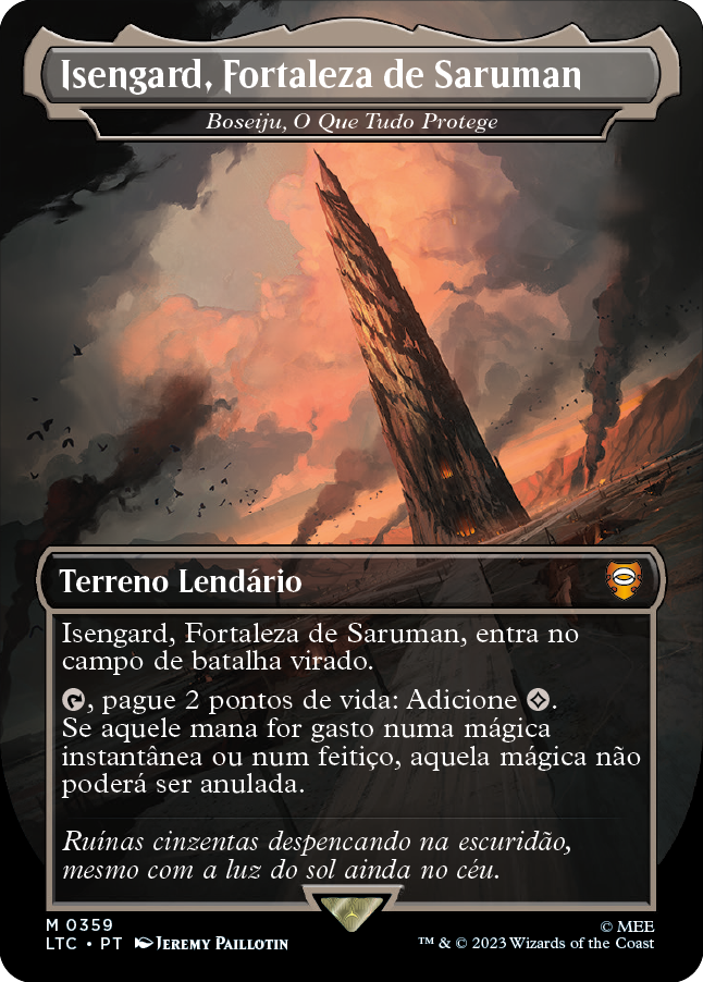 Isengard, Fortaleza de Saruman / Isengard, Saruman's Fortress - Magic: The Gathering - MoxLand