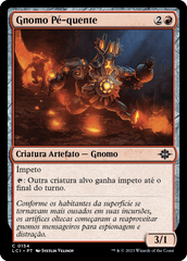 Gnomo Pé-quente / Hotfoot Gnome - Magic: The Gathering - MoxLand