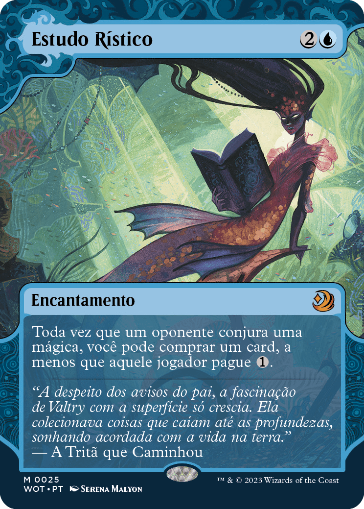 Estudo Rístico / Rhystic Study - Magic: The Gathering - MoxLand