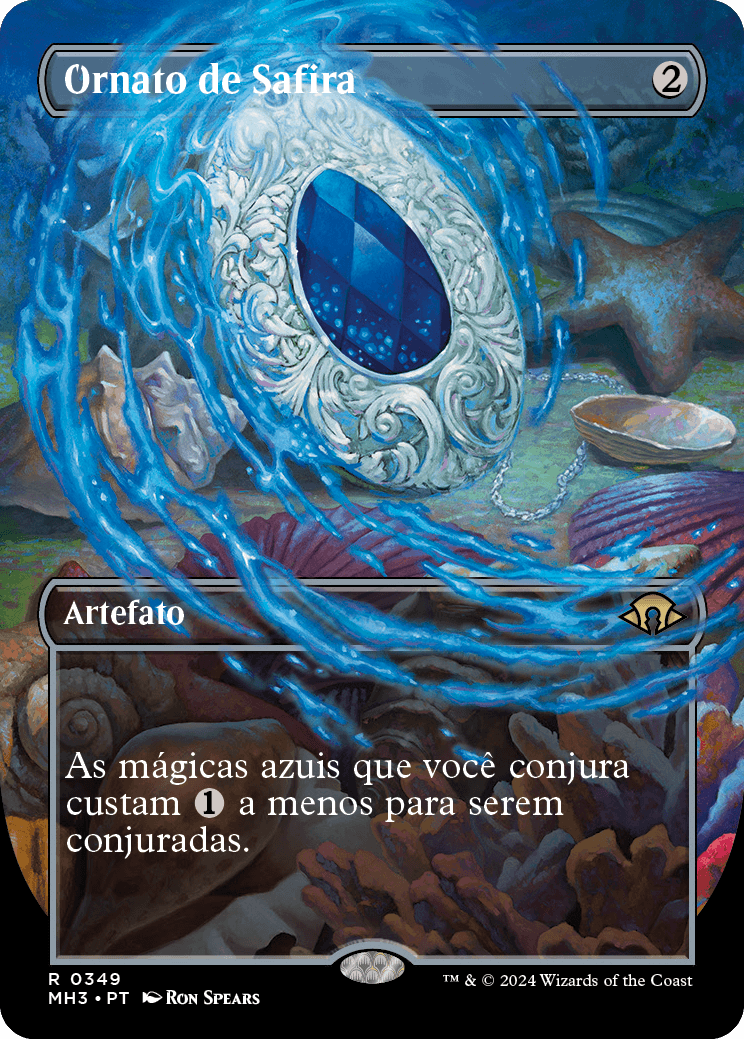 Ornato de Safira / Sapphire Medallion - Magic: The Gathering - MoxLand