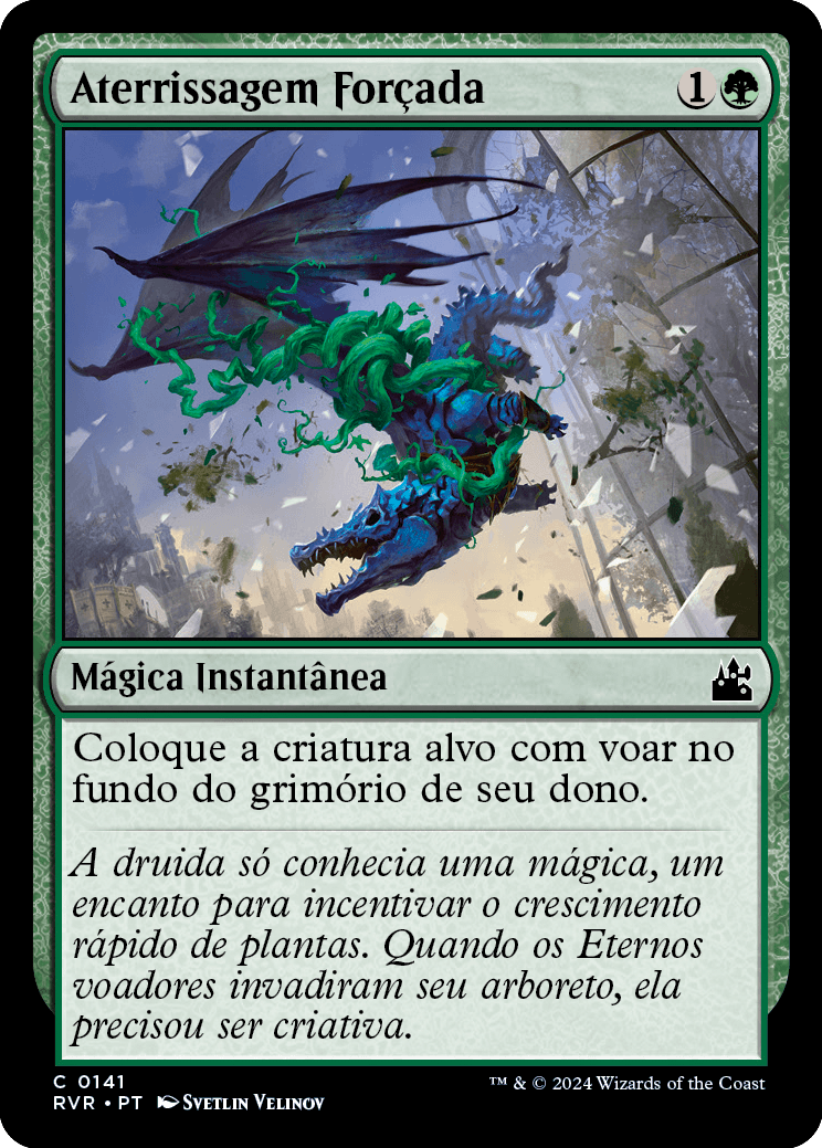 Aterrissagem Forçada / Forced Landing - Magic: The Gathering - MoxLand