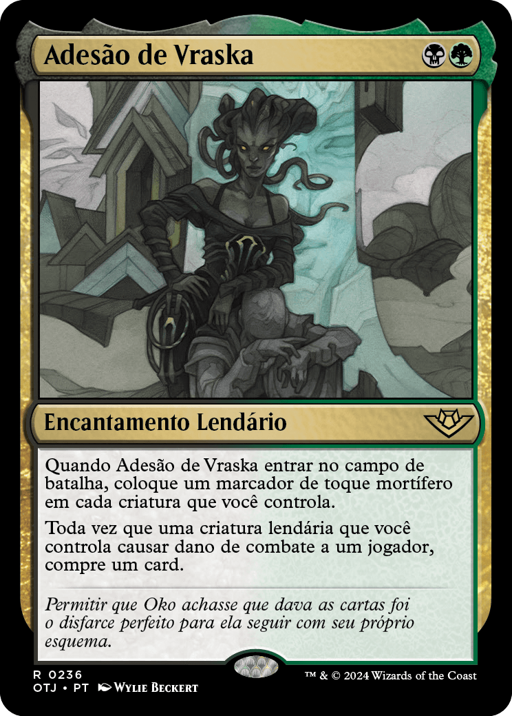 Adesão de Vraska / Vraska Joins Up - Magic: The Gathering - MoxLand
