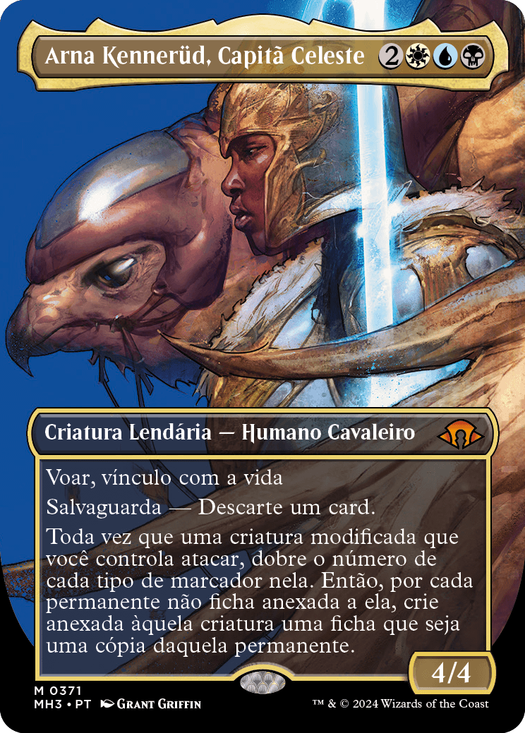 Arna Kennerüd, Capitã Celeste / Arna Kennerüd, Skycaptain - Magic: The Gathering - MoxLand