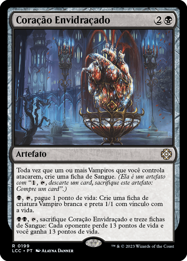 Coração Envidraçado / Glass-Cast Heart - Magic: The Gathering - MoxLand