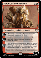 Daretti, Sábio da Sucata / Daretti, Scrap Savant - Magic: The Gathering - MoxLand