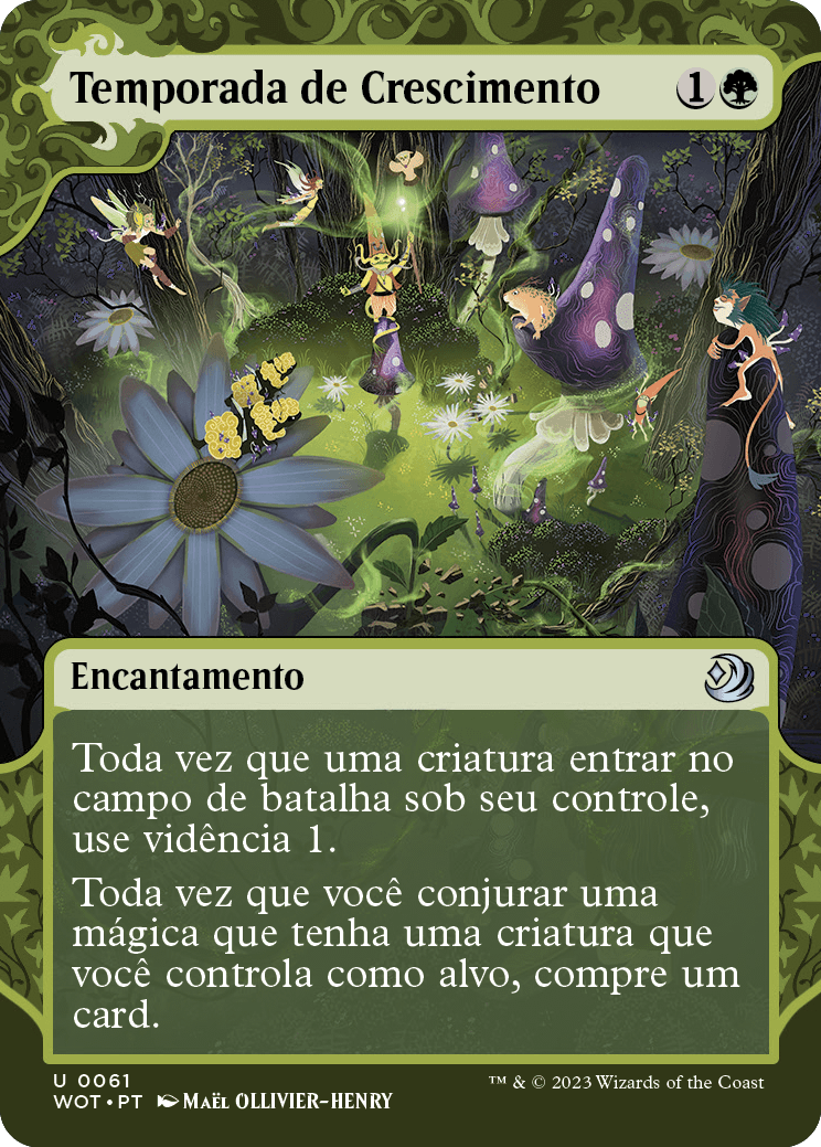 Temporada de Crescimento / Season of Growth - Magic: The Gathering - MoxLand