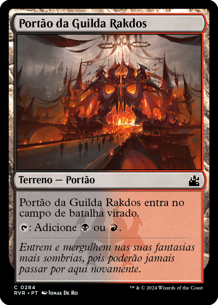 Portão da Guilda Rakdos / Rakdos Guildgate - Magic: The Gathering - MoxLand