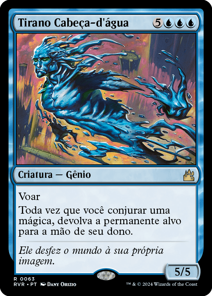 Tirano Cabeça-d'água / Tidespout Tyrant - Magic: The Gathering - MoxLand