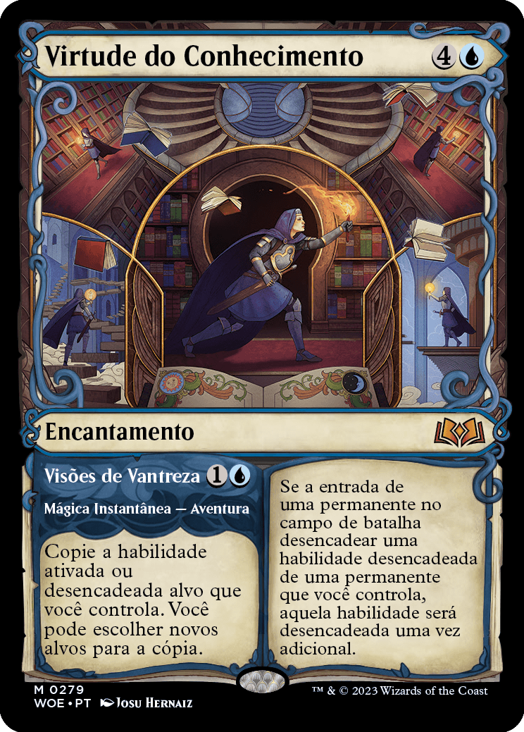 Virtude do Conhecimento / Virtue of Knowledge - Magic: The Gathering - MoxLand