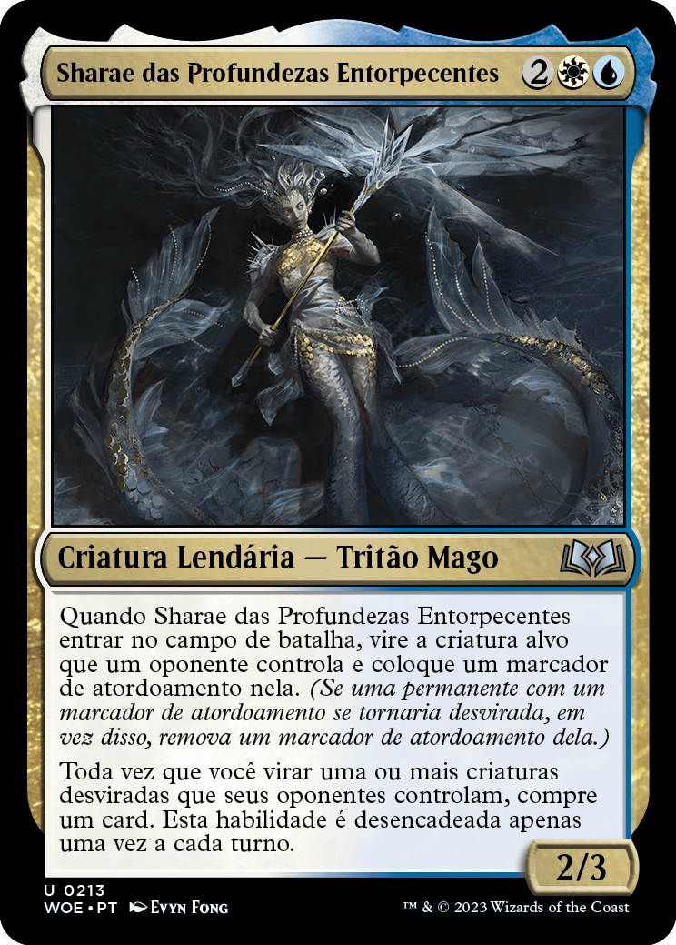 Sharae das Profundezas Entorpecentes / Sharae of Numbing Depths - Magic: The Gathering - MoxLand