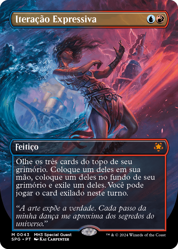 Iteração Expressiva / Expressive Iteration - Magic: The Gathering - MoxLand