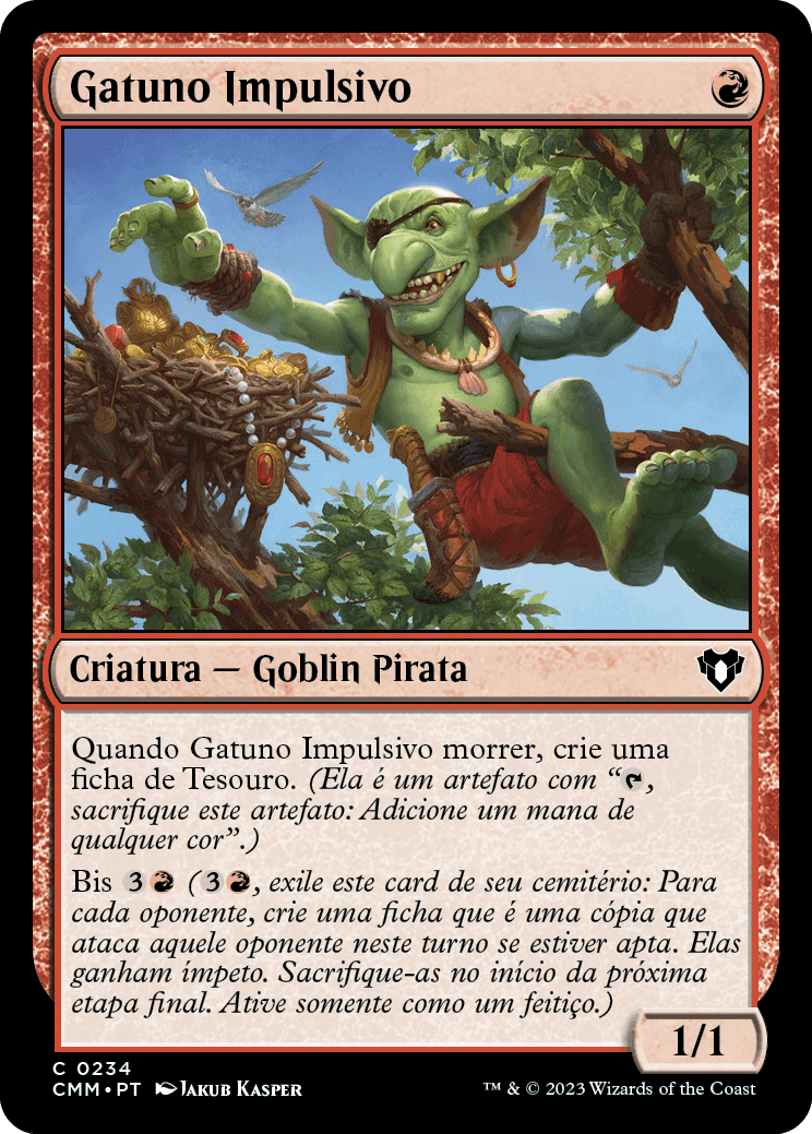 Gatuno Impulsivo / Impulsive Pilferer - Magic: The Gathering - MoxLand