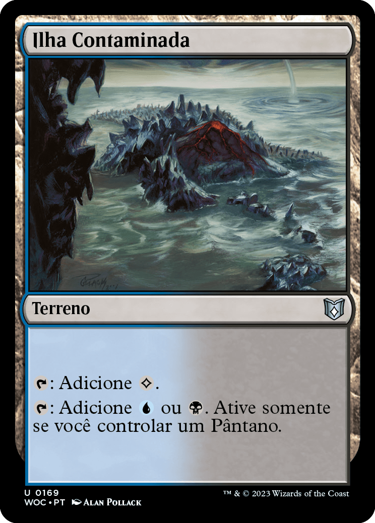 Ilha Contaminada / Tainted Isle - Magic: The Gathering - MoxLand