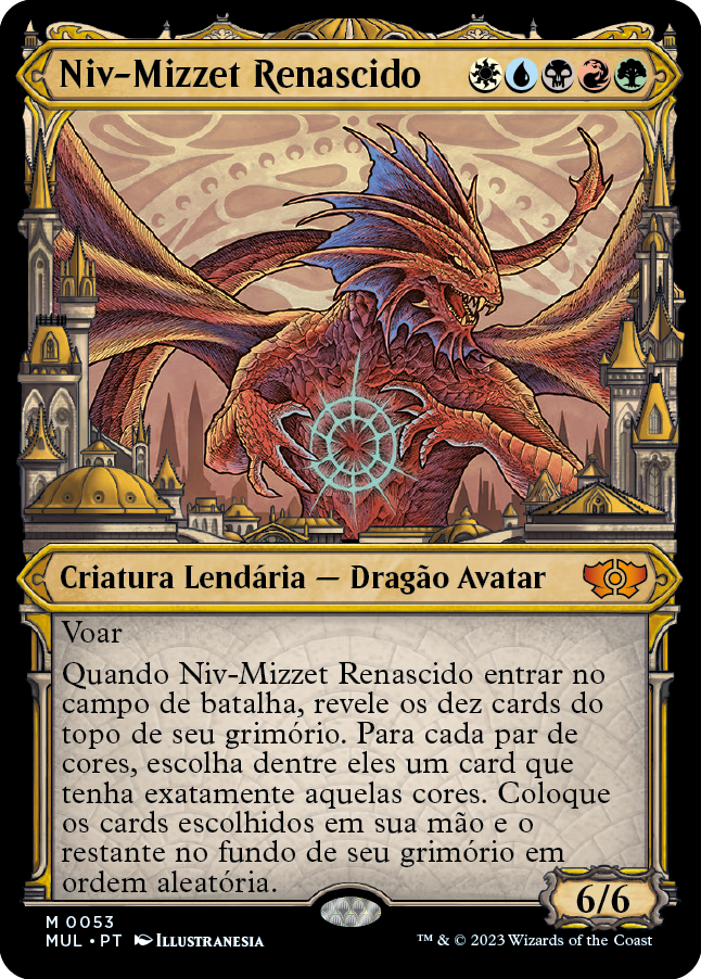 Niv-Mizzet Renascido / Niv-Mizzet Reborn - Magic: The Gathering - MoxLand