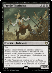 Facção Titeriteira / Puppeteer Clique - Magic: The Gathering - MoxLand