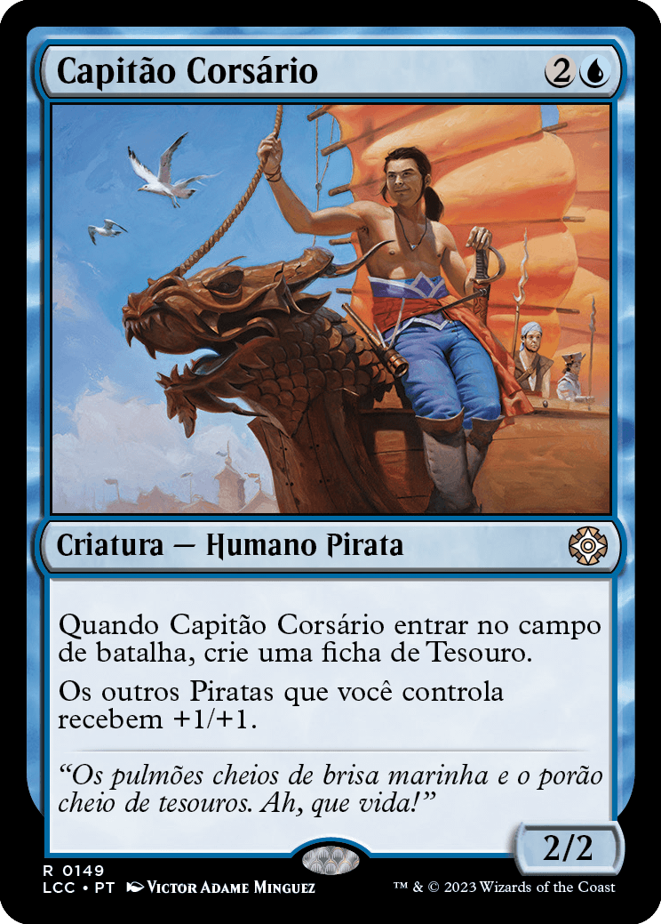 Capitão Corsário / Corsair Captain - Magic: The Gathering - MoxLand