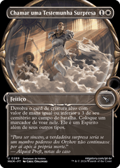 Chamar uma Testemunha Surpresa / Call a Surprise Witness - Magic: The Gathering - MoxLand