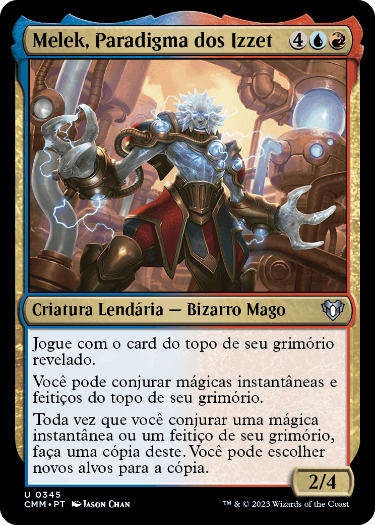 Melek, Paradigma dos Izzet / Melek, Izzet Paragon - Magic: The Gathering - MoxLand