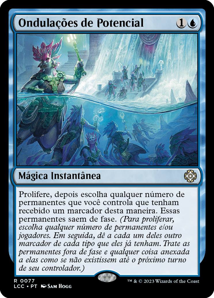 Ondulações de Potencial / Ripples of Potential - Magic: The Gathering - MoxLand