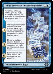 Tamiyo Encontra o Círculo de Histórias / Tamiyo Meets the Story Circle - Magic: The Gathering - MoxLand