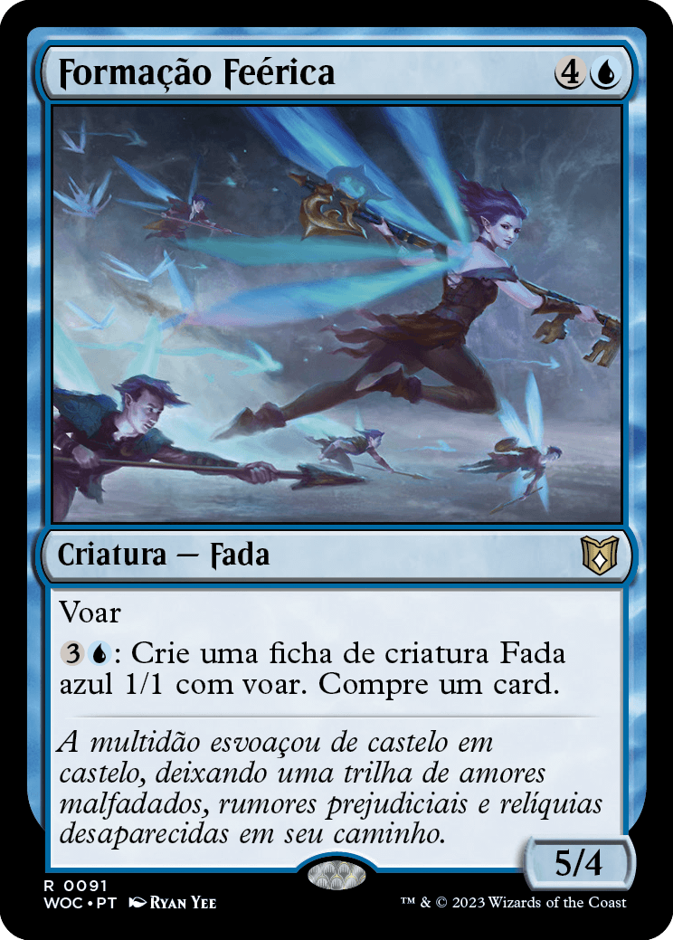 Formação Feérica / Faerie Formation - Magic: The Gathering - MoxLand