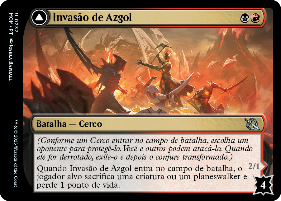 Invasão de Azgol / Invasion of Azgol - Magic: The Gathering - MoxLand