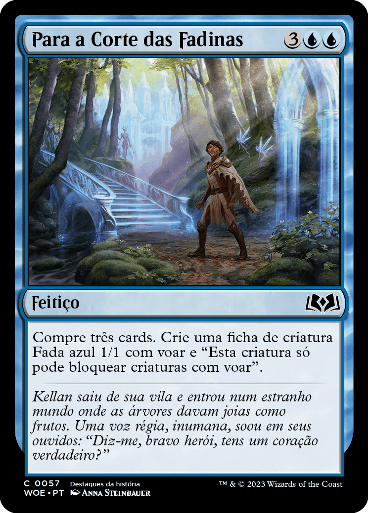 Para a Corte das Fadinas / Into the Fae Court - Magic: The Gathering - MoxLand