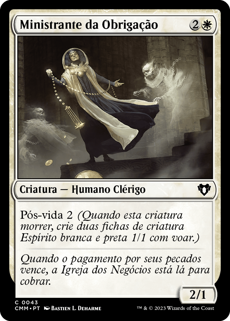 Ministrante da Obrigação / Ministrant of Obligation - Magic: The Gathering - MoxLand