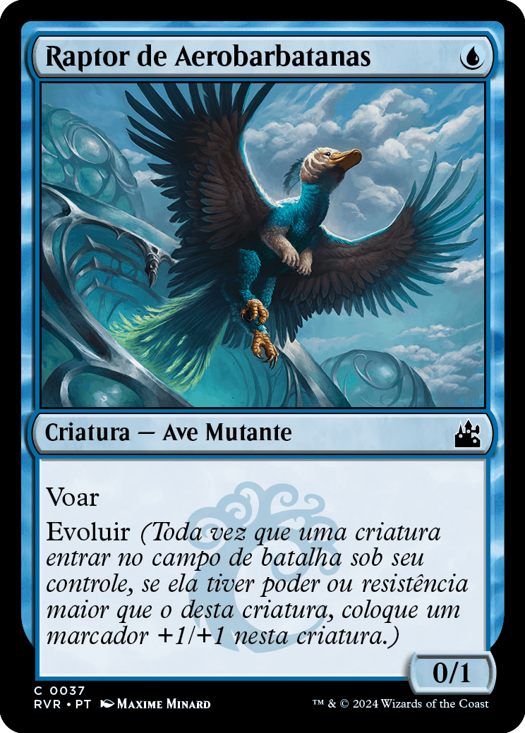 Raptor de Aerobarbatanas / Cloudfin Raptor - Magic: The Gathering - MoxLand