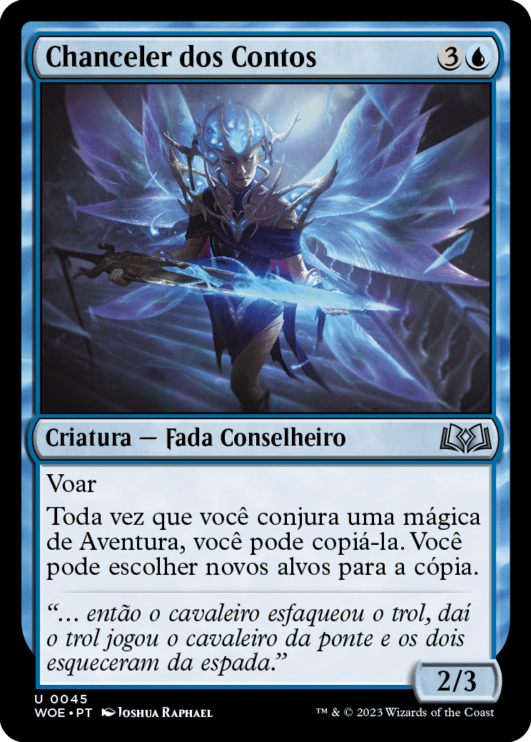 Chanceler dos Contos / Chancellor of Tales - Magic: The Gathering - MoxLand