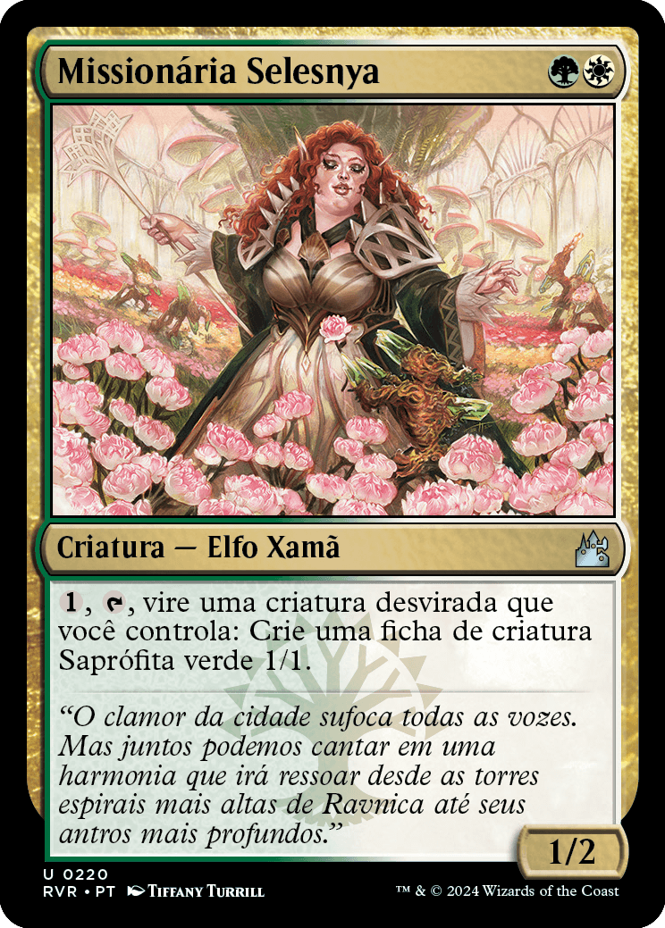 Missionária Selesnya / Selesnya Evangel - Magic: The Gathering - MoxLand