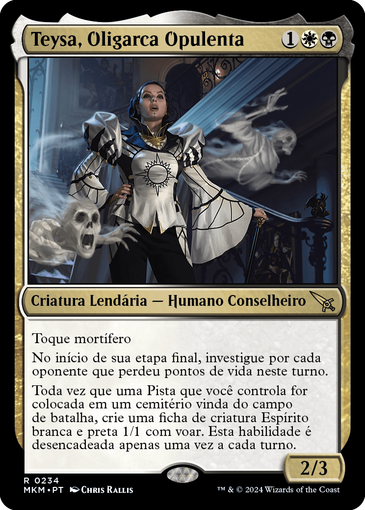 Teysa, Oligarca Opulenta / Teysa, Opulent Oligarch - Magic: The Gathering - MoxLand