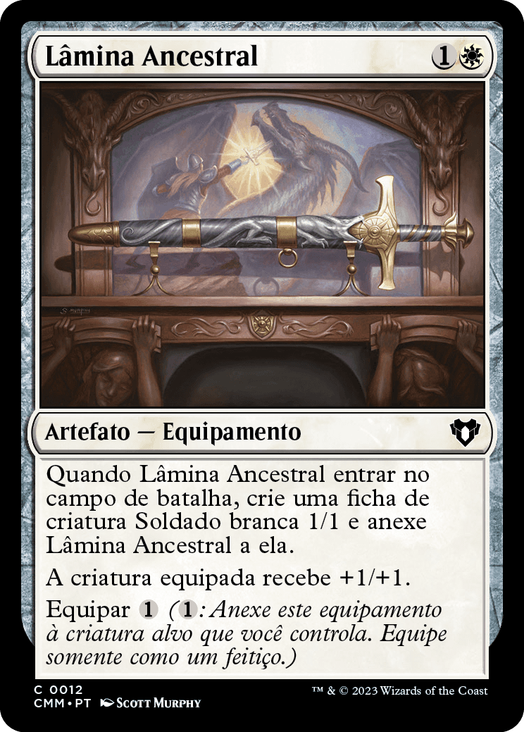 Lâmina Ancestral / Ancestral Blade - Magic: The Gathering - MoxLand