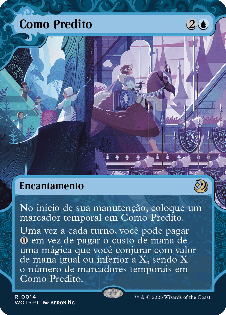 Como Predito / As Foretold - Magic: The Gathering - MoxLand