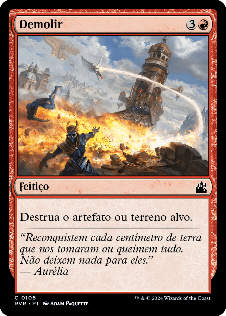 Demolir / Demolish - Magic: The Gathering - MoxLand