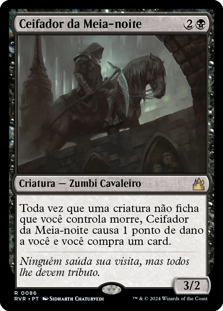 Ceifador da Meia-noite / Midnight Reaper - Magic: The Gathering - MoxLand