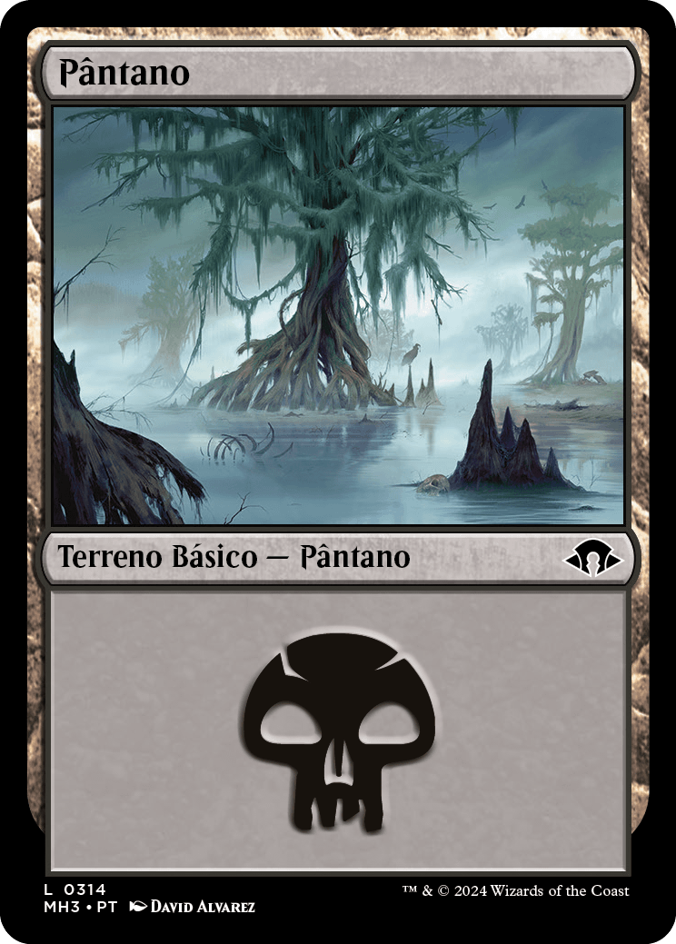 Pântano / Swamp - Magic: The Gathering - MoxLand