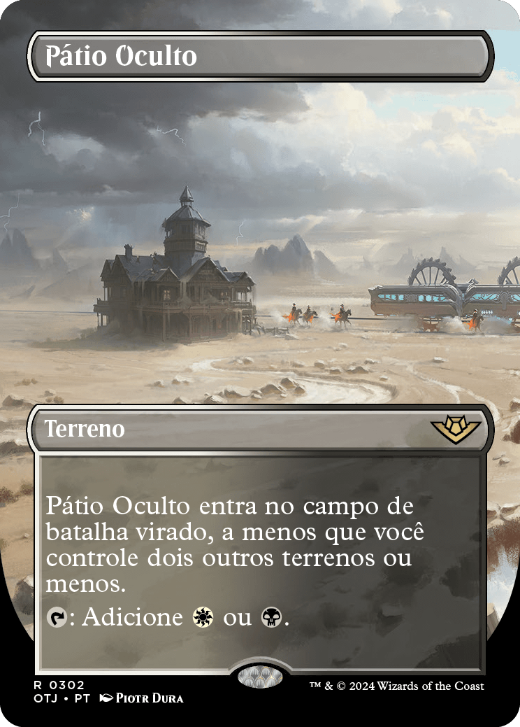 Pátio Oculto / Concealed Courtyard - Magic: The Gathering - MoxLand