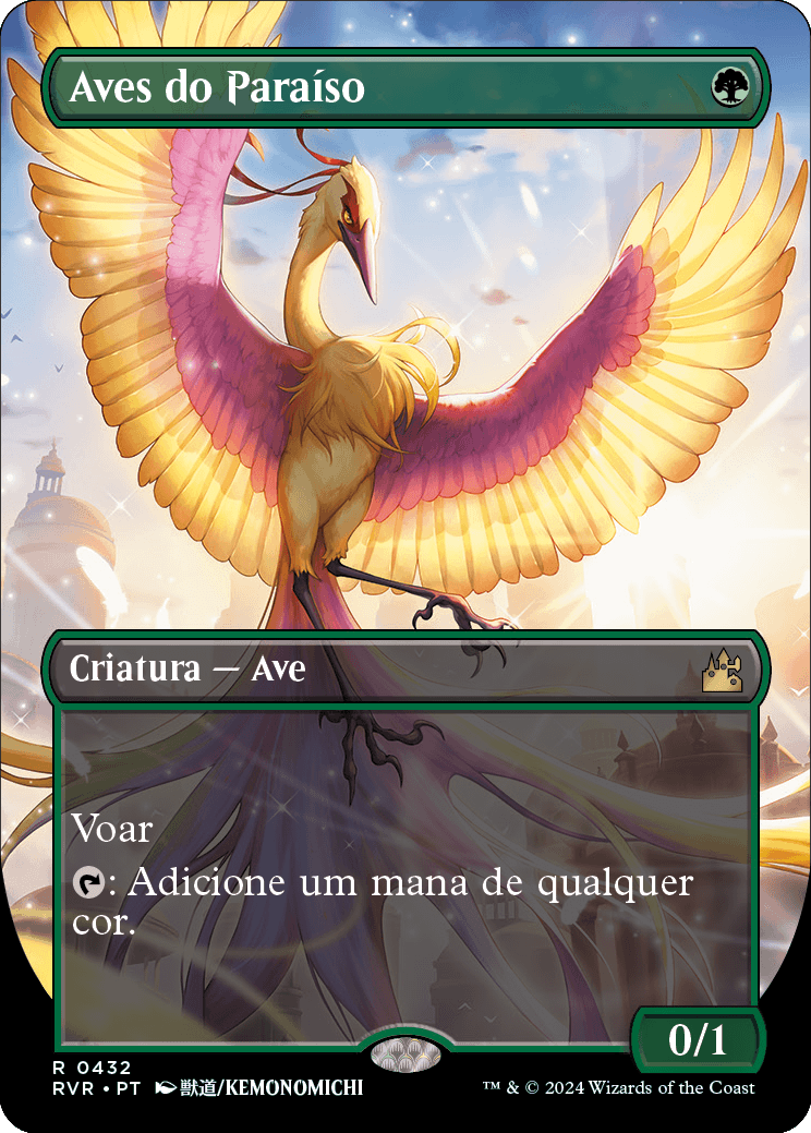 Aves do Paraíso / Birds of Paradise - Magic: The Gathering - MoxLand