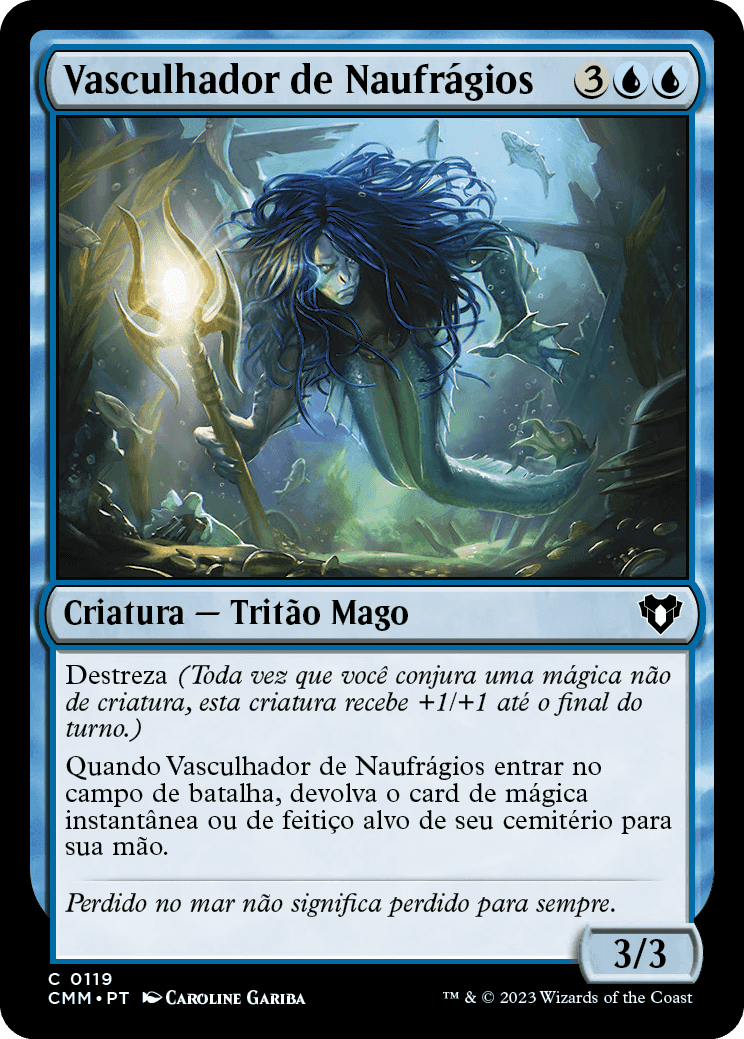 Vasculhador de Naufrágios / Shipwreck Dowser - Magic: The Gathering - MoxLand