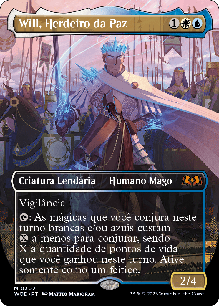 Will, Herdeiro da Paz / Will, Scion of Peace - Magic: The Gathering - MoxLand