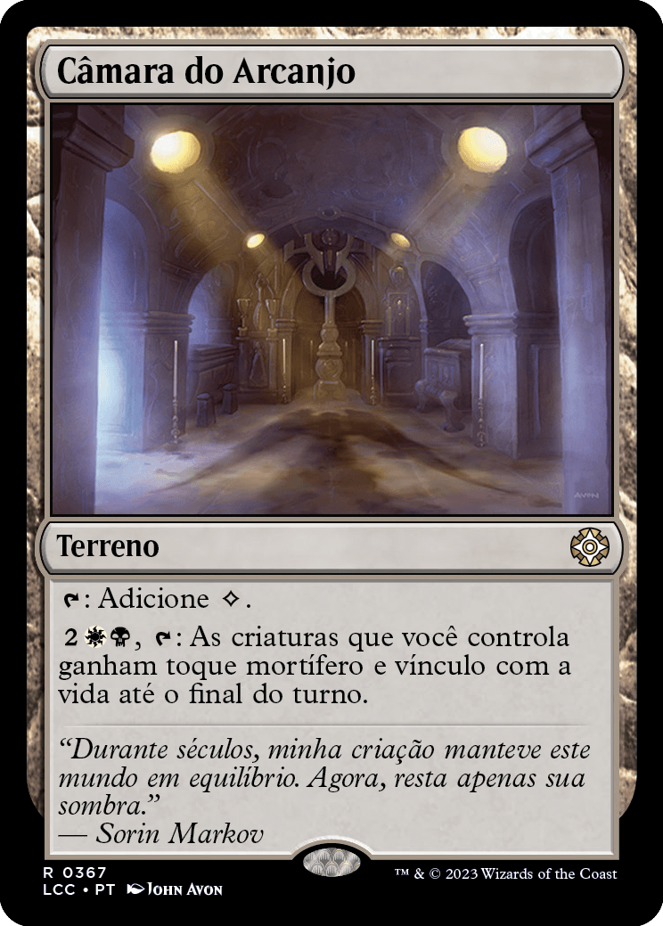 Câmara do Arcanjo / Vault of the Archangel - Magic: The Gathering - MoxLand