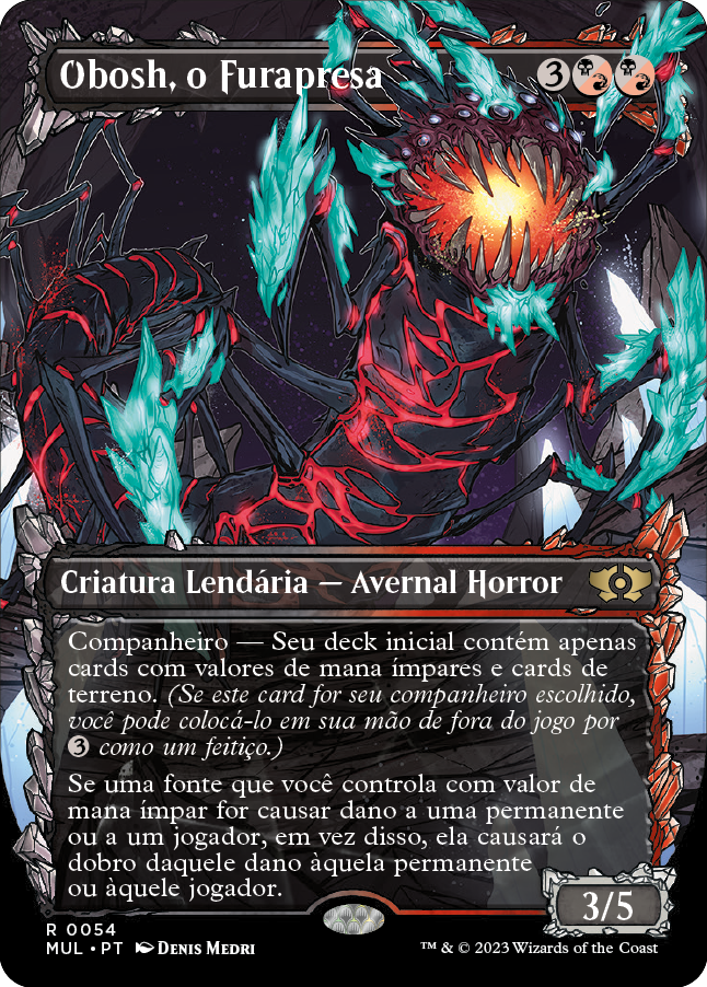 Obosh, o Furapresa / Obosh, the Preypiercer - Magic: The Gathering - MoxLand