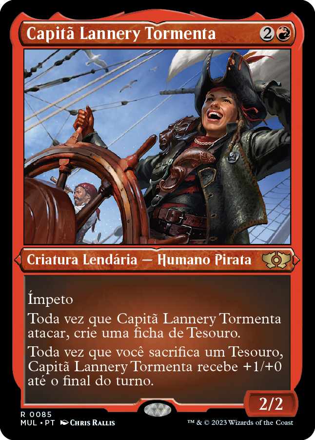 Capitã Lannery Tormenta / Captain Lannery Storm - Magic: The Gathering - MoxLand