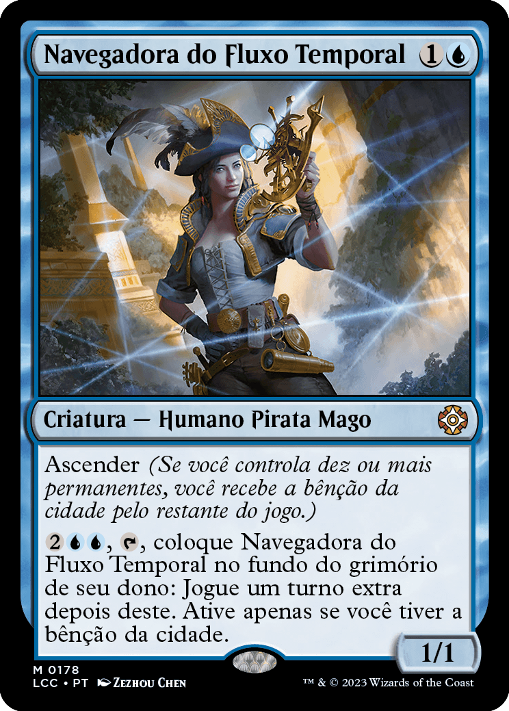 Navegadora do Fluxo Temporal / Timestream Navigator - Magic: The Gathering - MoxLand