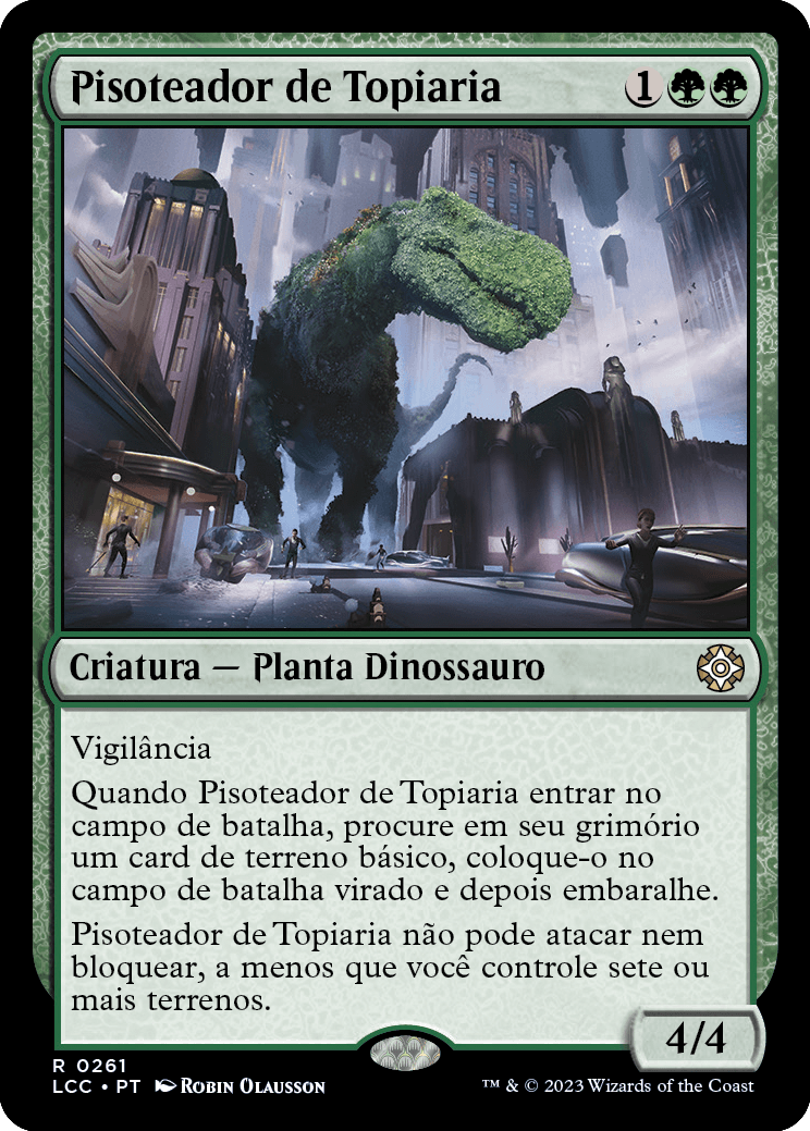 Pisoteador de Topiaria / Topiary Stomper - Magic: The Gathering - MoxLand