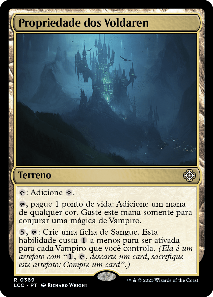 Propriedade dos Voldaren / Voldaren Estate - Magic: The Gathering - MoxLand