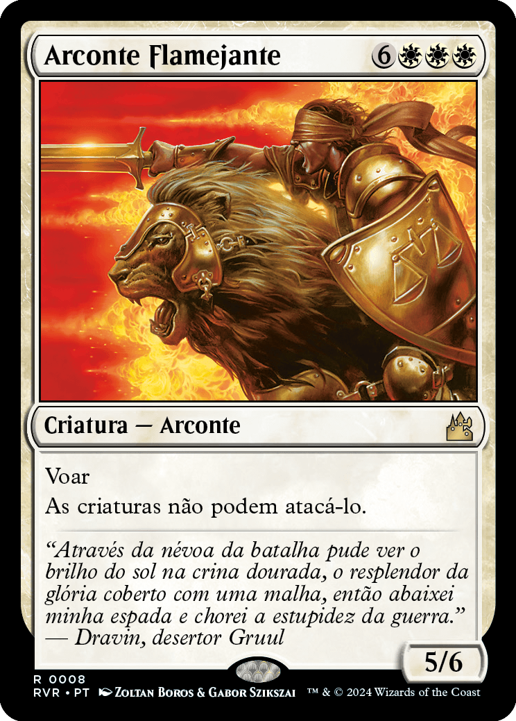 Arconte Flamejante / Blazing Archon - Magic: The Gathering - MoxLand