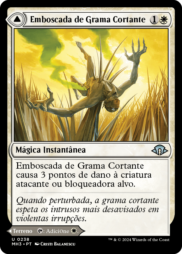 Emboscada de Grama Cortante / Razorgrass Ambush - Magic: The Gathering - MoxLand